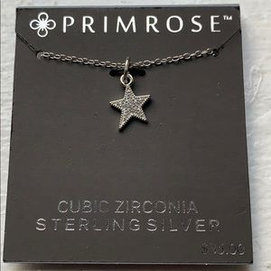 🤍🤍Primrose Sterling Silver Charm & Necklace